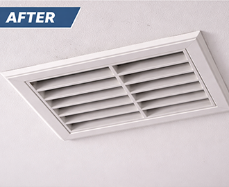 air vent after deep cleaning service
