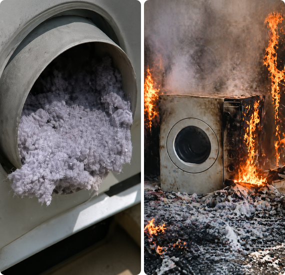 dryer lint removal service in Frisco