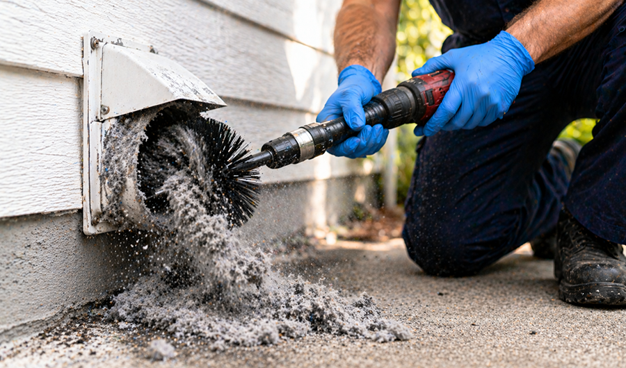 dryer vent cleaning service in Frisco TX