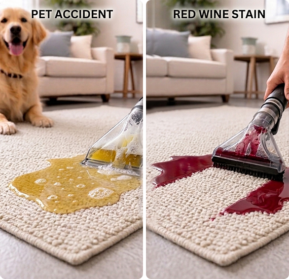 rug stain removal service in Frisco