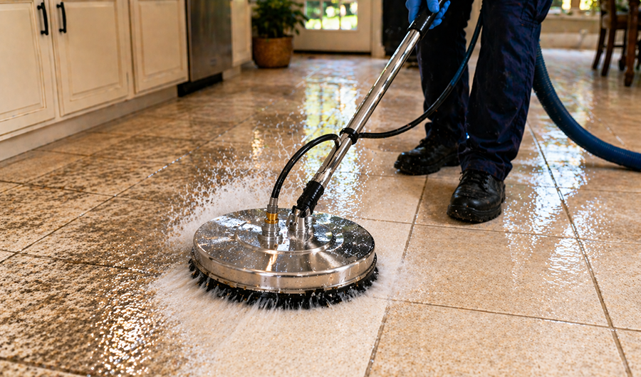 tile grout cleaning service in Frisco TX